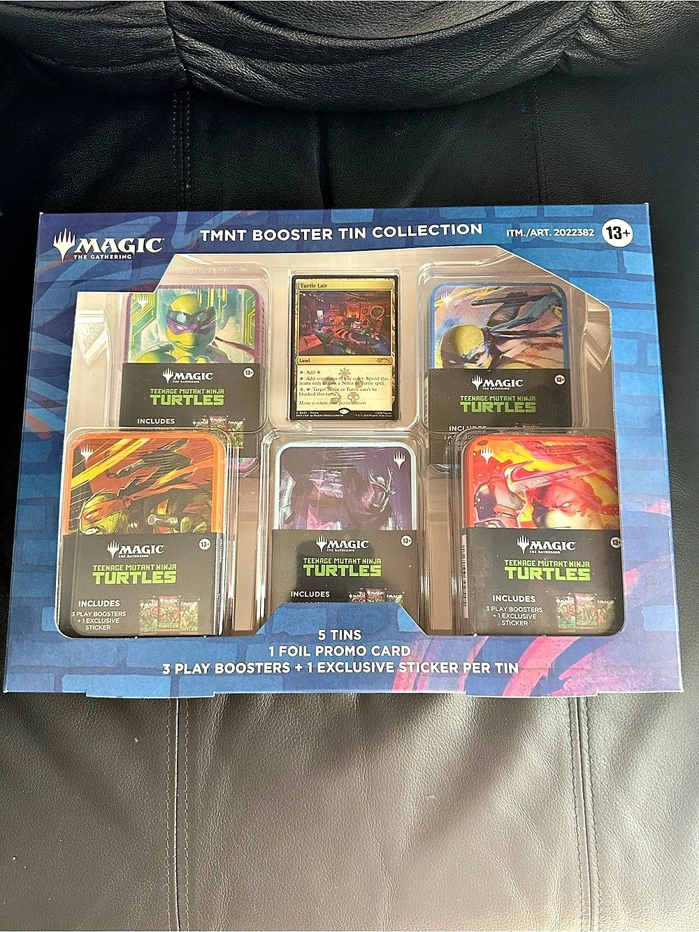 Magic: The Gathering TMNT Booster Tin Collection NWT